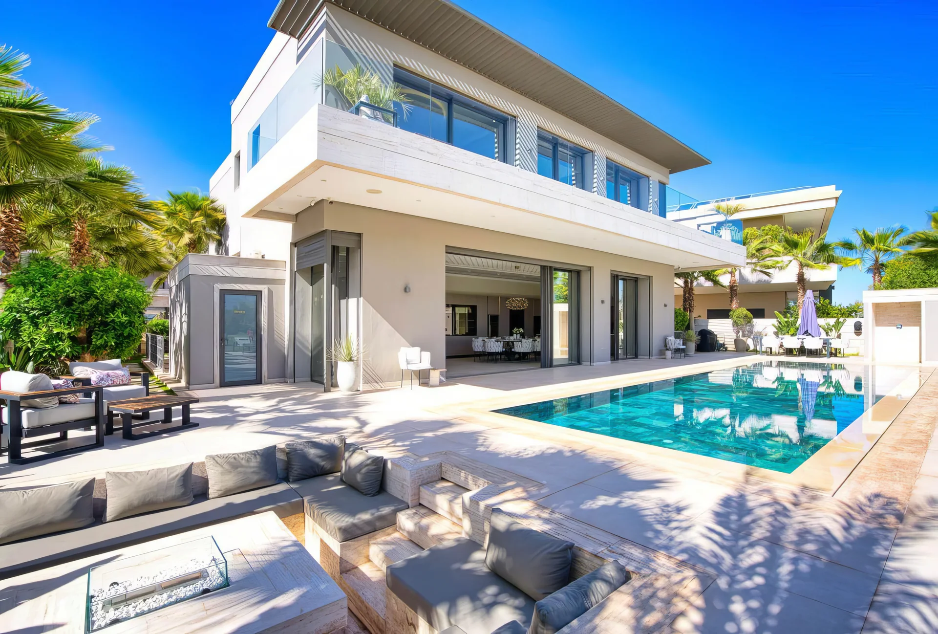 Extérieur de Villa Jordana avec piscine chauffée